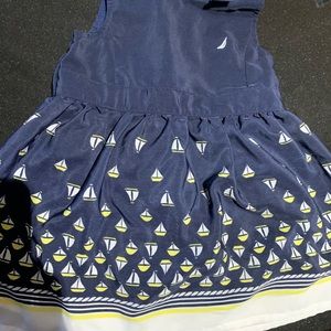 12 month girls nautical dress never worn,
